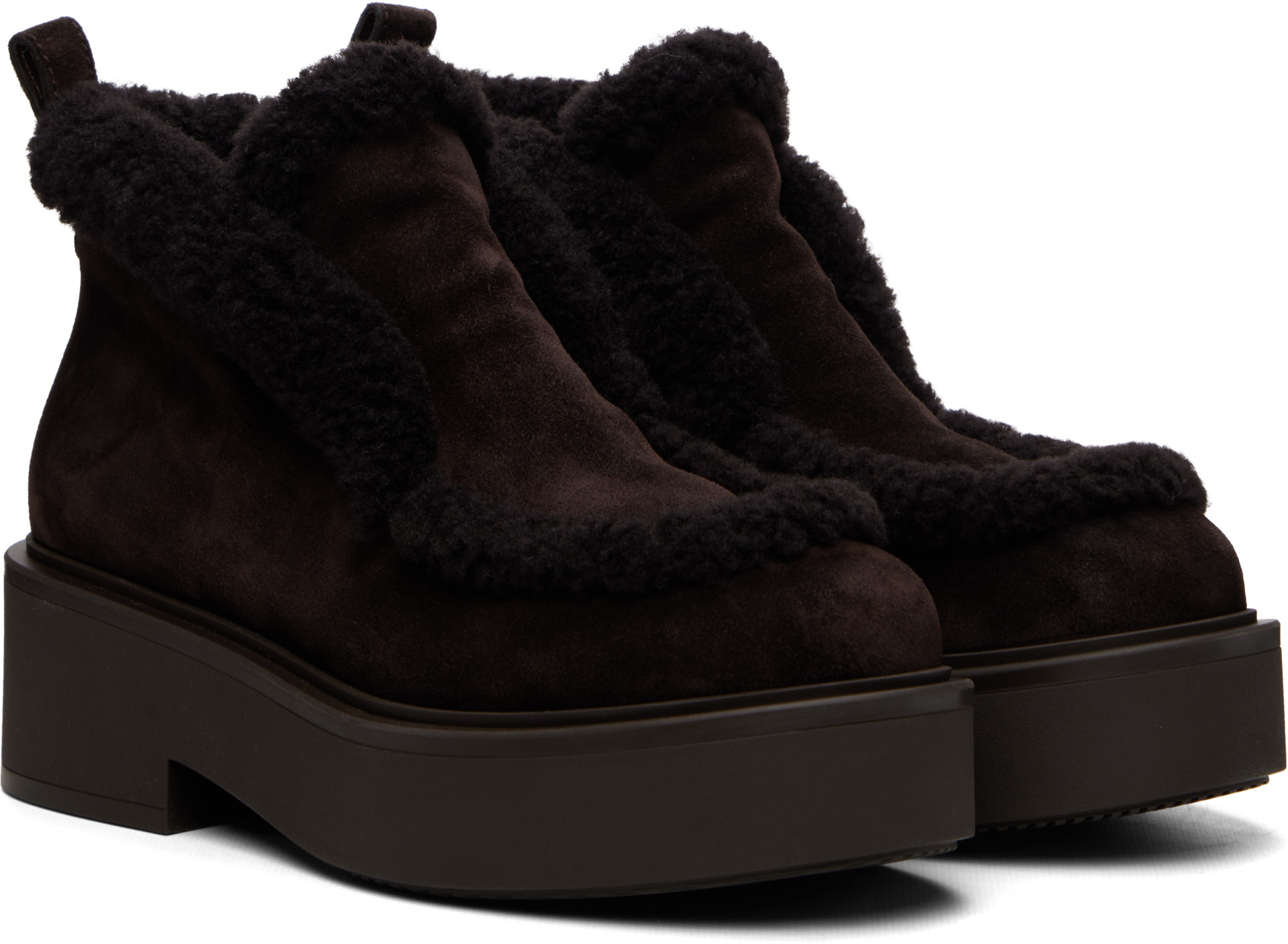 Gianvito Rossi - Bottes Yari brunes