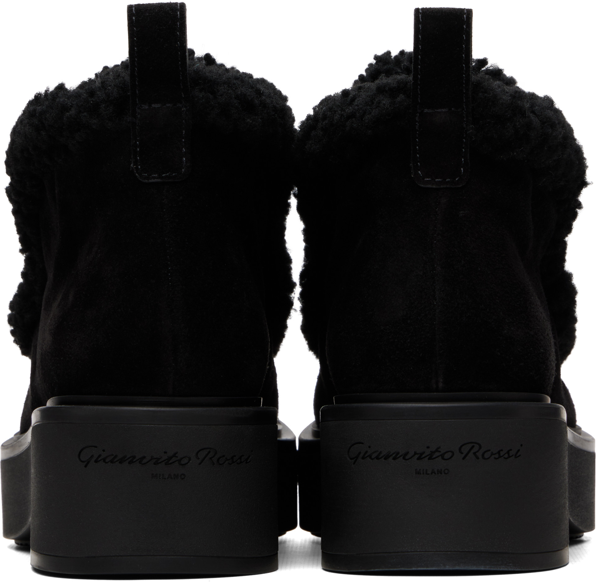 Gianvito Rossi - Bottes Yari noires