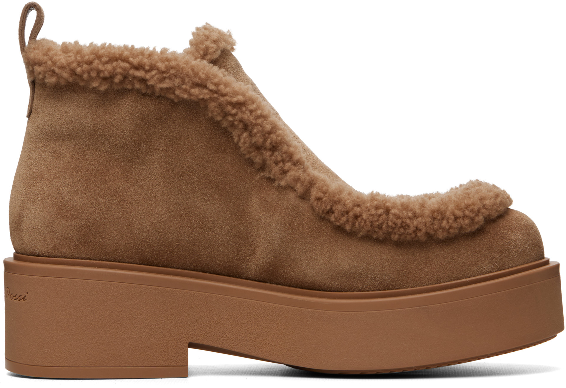 Gianvito Rossi - Bottes Yari beiges