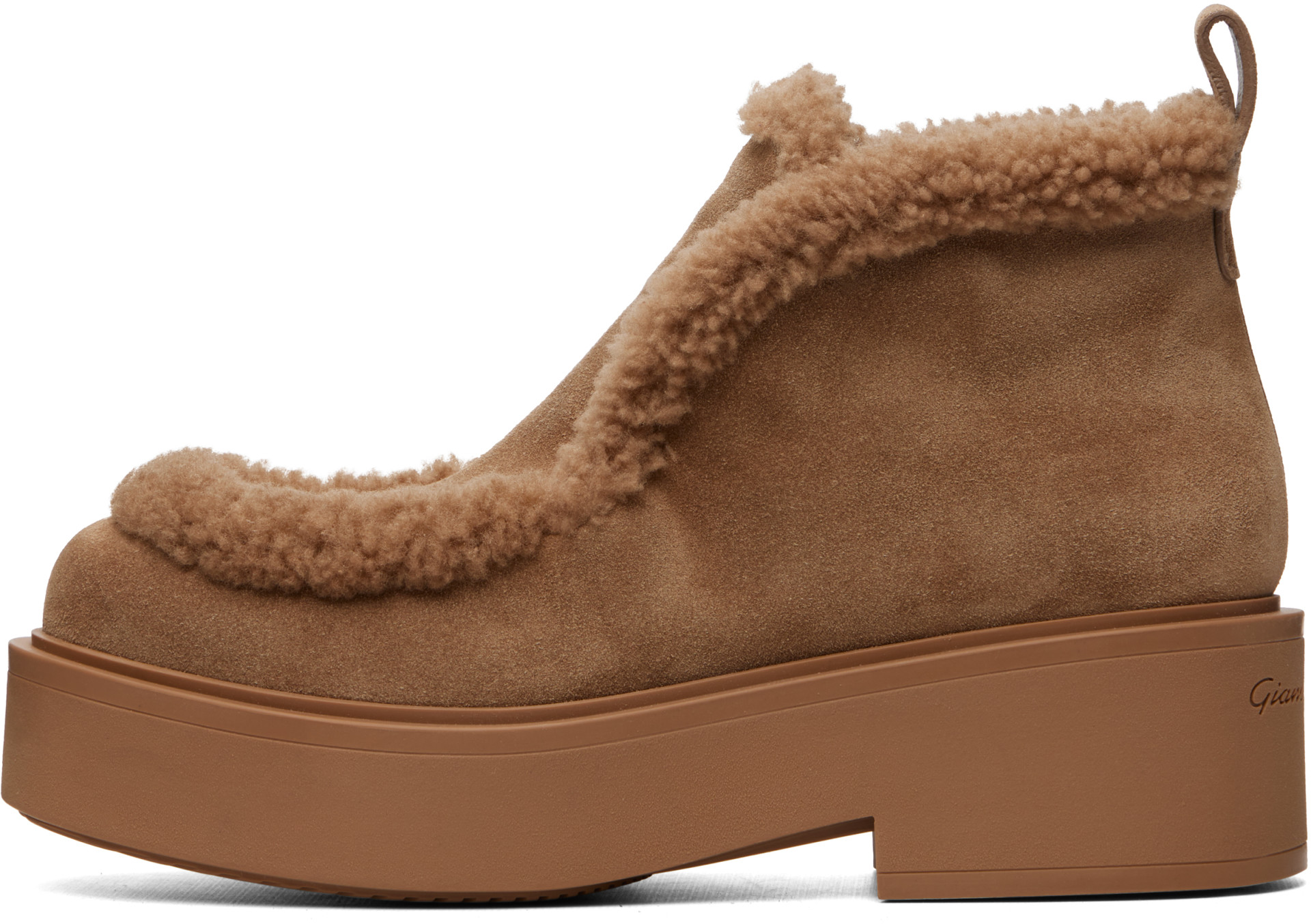 Gianvito Rossi - Bottes Yari beiges