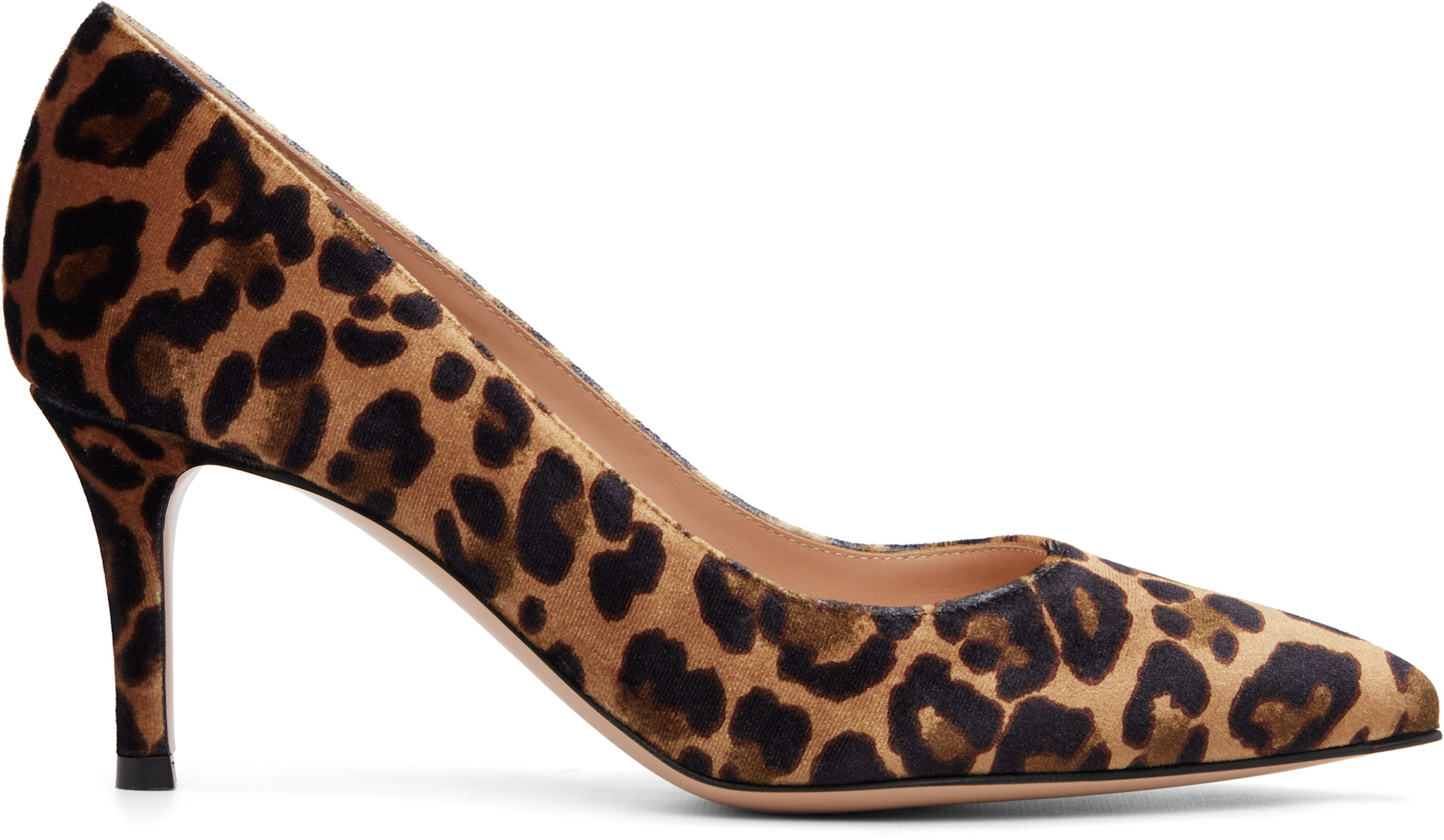 Gianvito Rossi: Brown Gianvito 70 Heels | SSENSE
