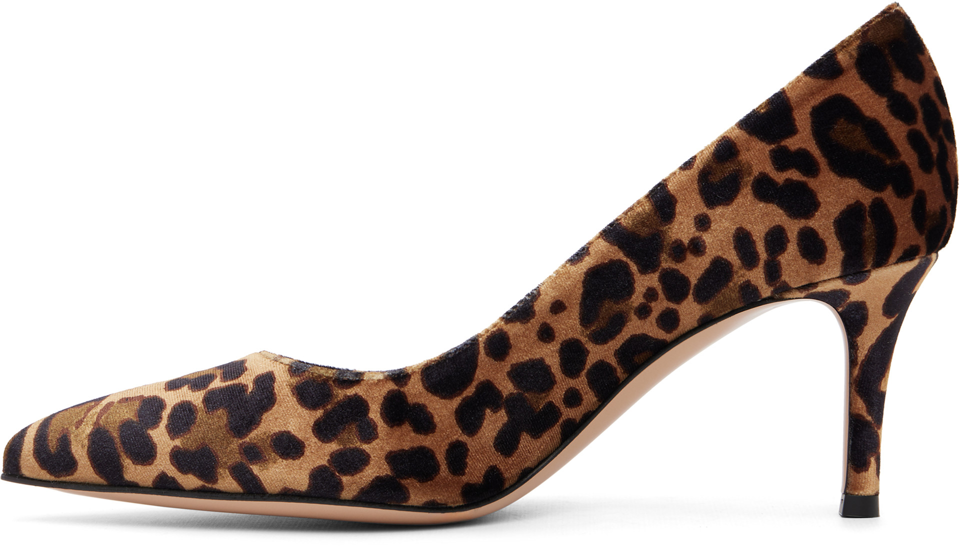 Gianvito Rossi: ブラウン Gianvito 70 ヒール | SSENSE 日本