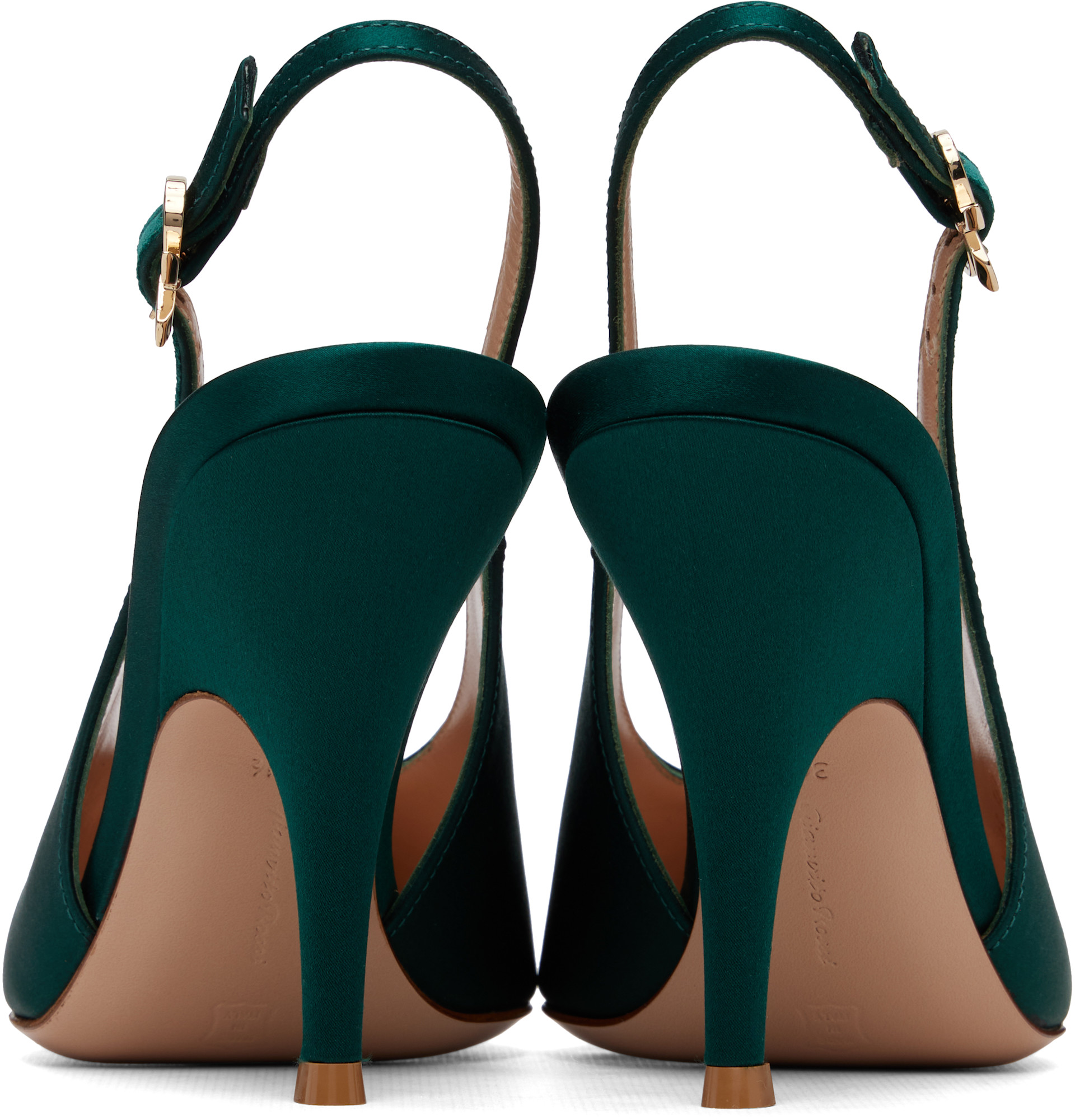 Gianvito Rossi - Chaussures à talon Sofia verts