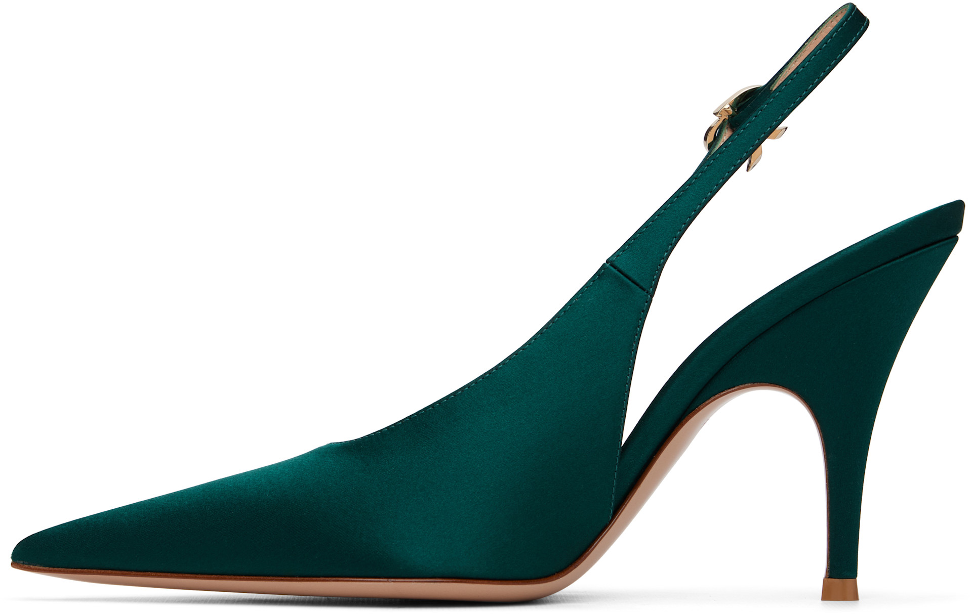 Gianvito Rossi - Chaussures à talon Sofia verts