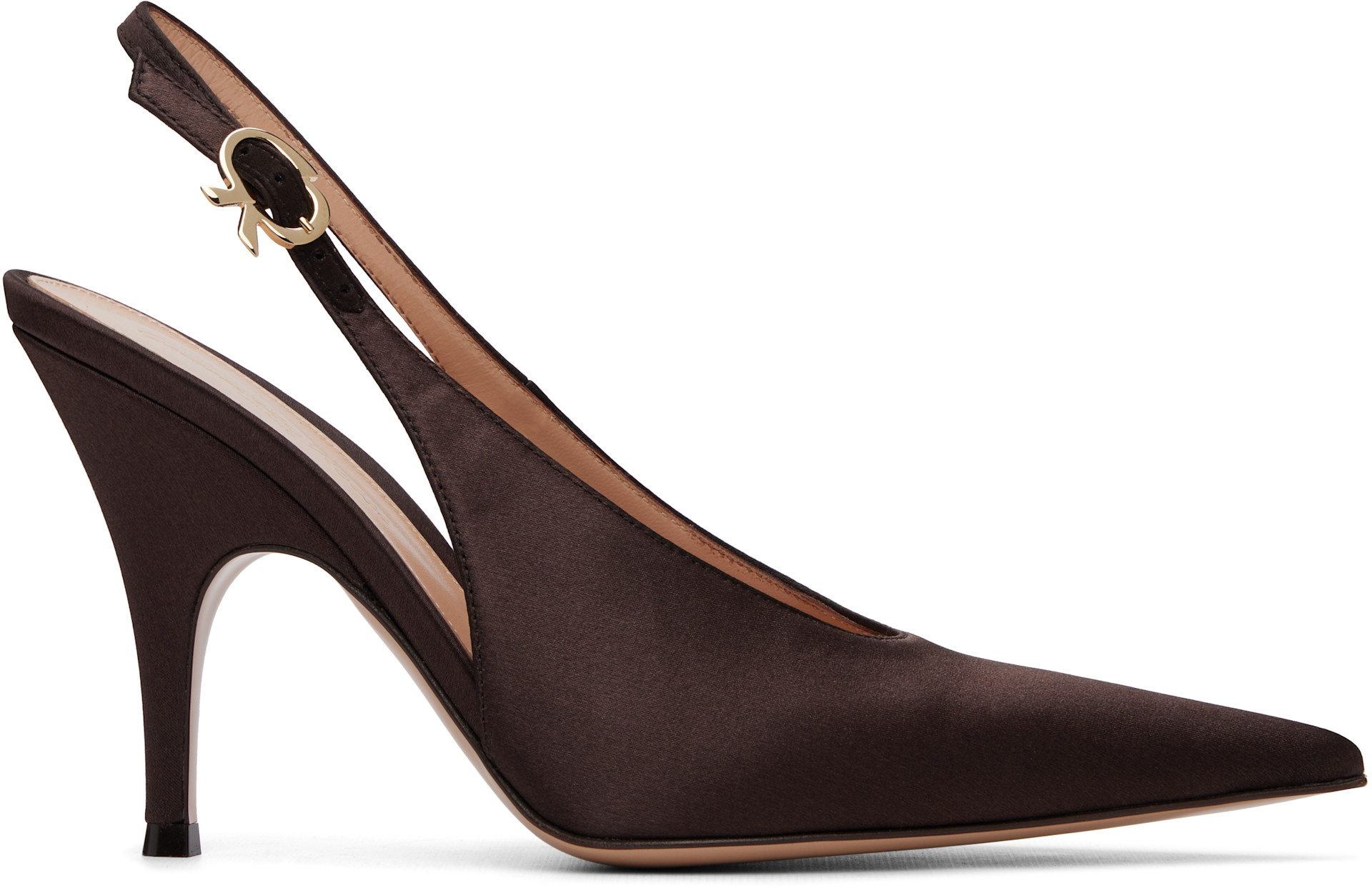 Gianvito Rossi - Chaussures à talon Sofia bruns