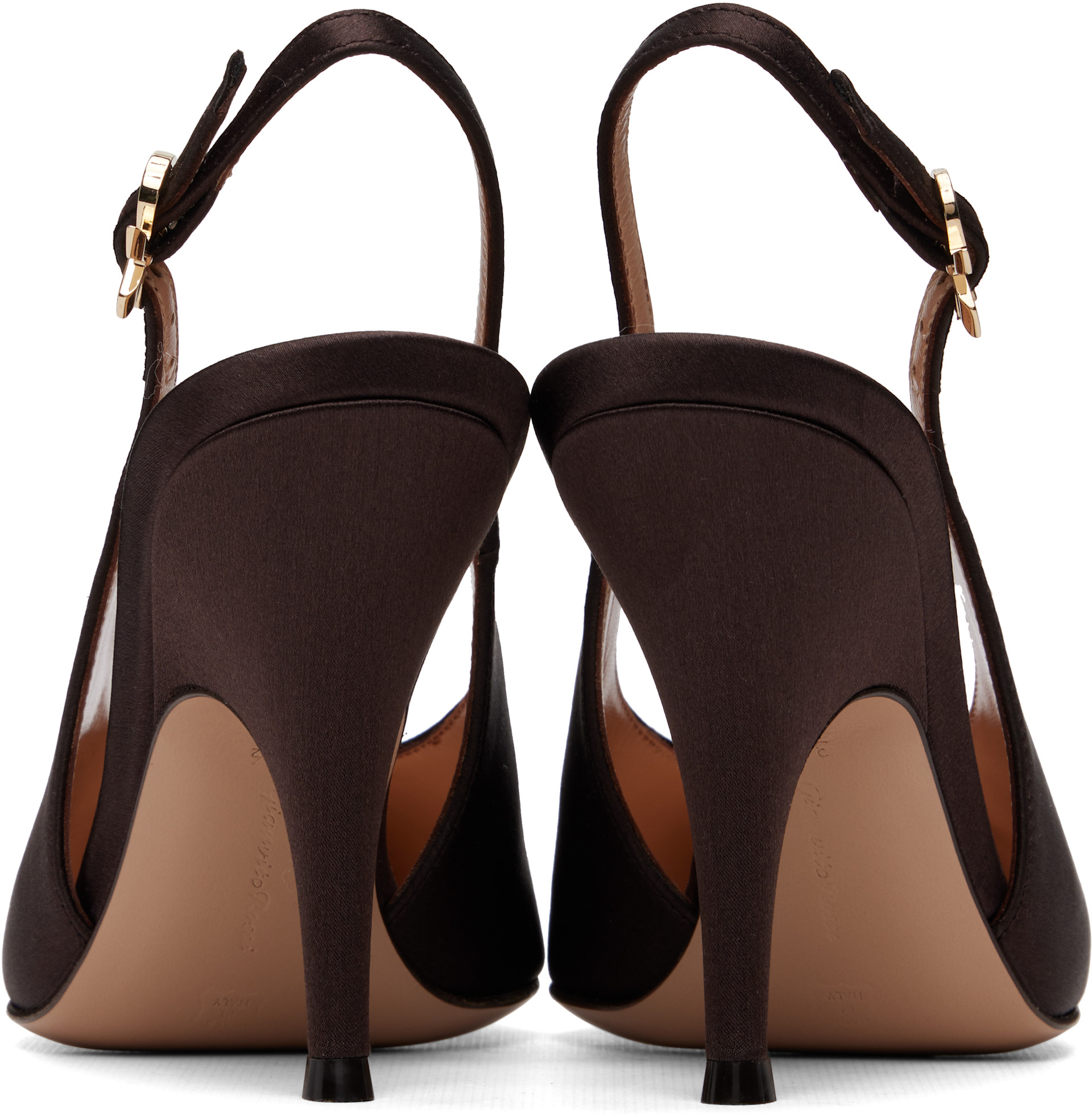 Gianvito Rossi - Chaussures à talon Sofia bruns