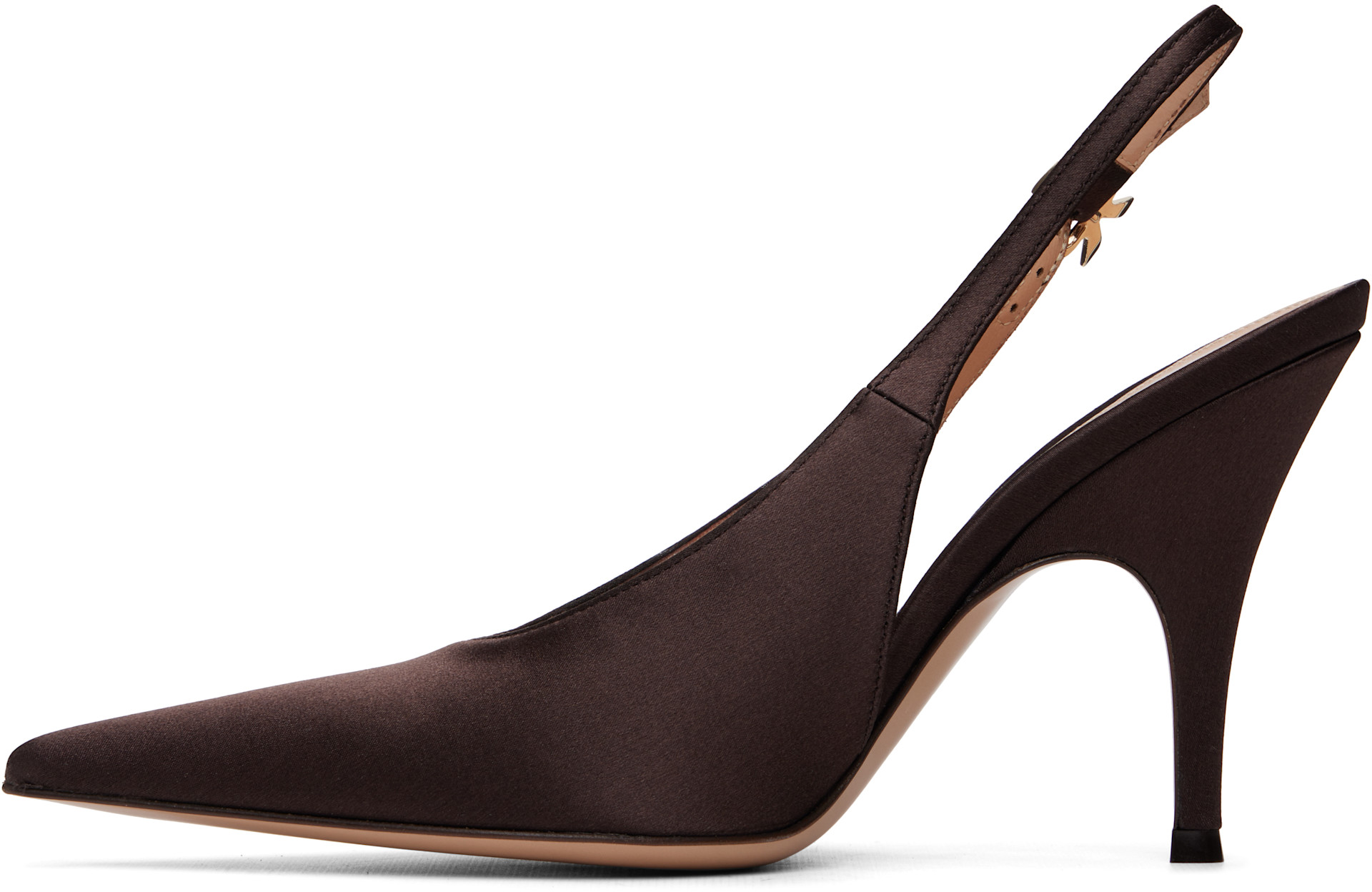 Gianvito Rossi - Chaussures à talon Sofia bruns