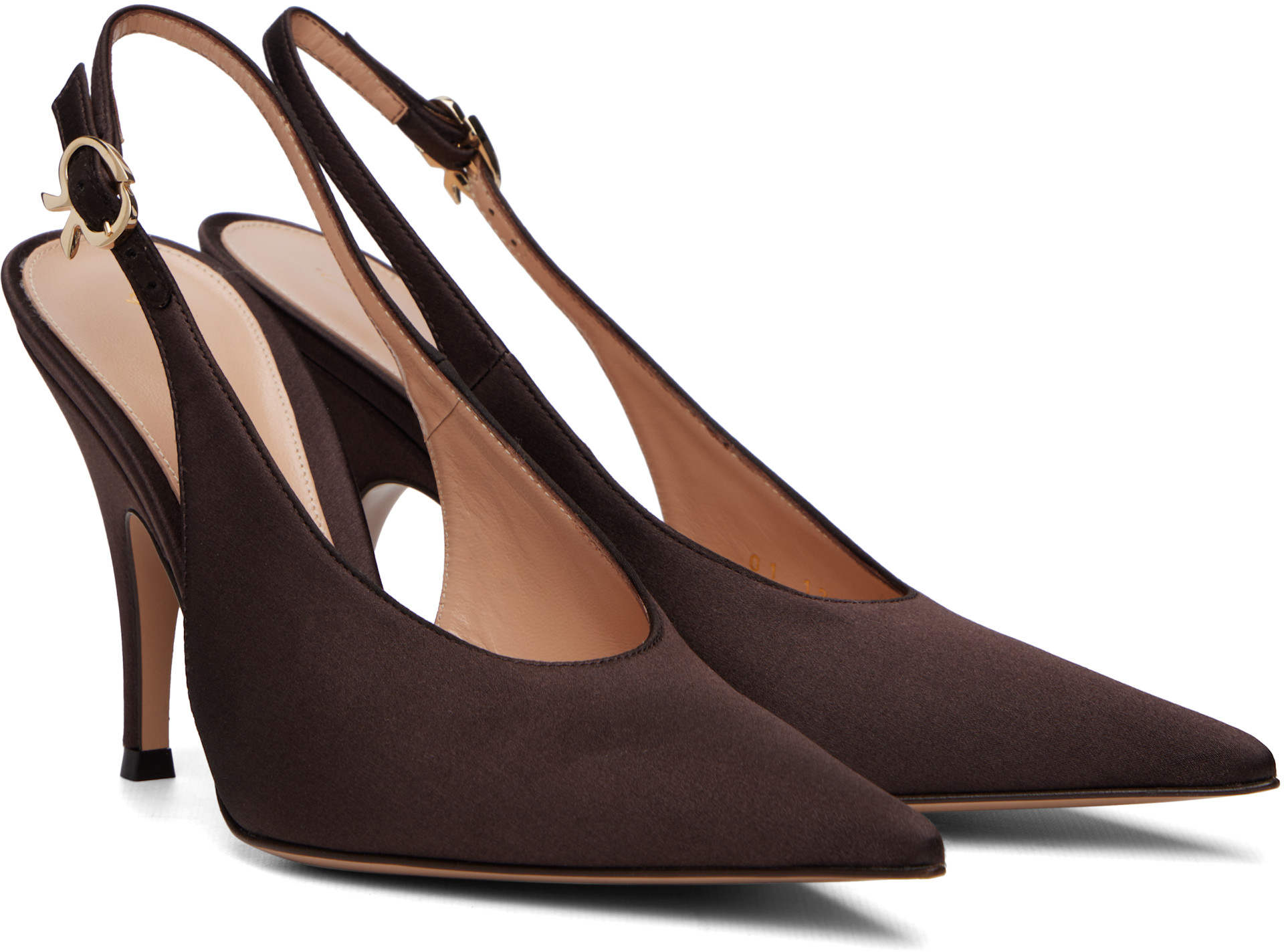 Gianvito Rossi - Chaussures à talon Sofia bruns