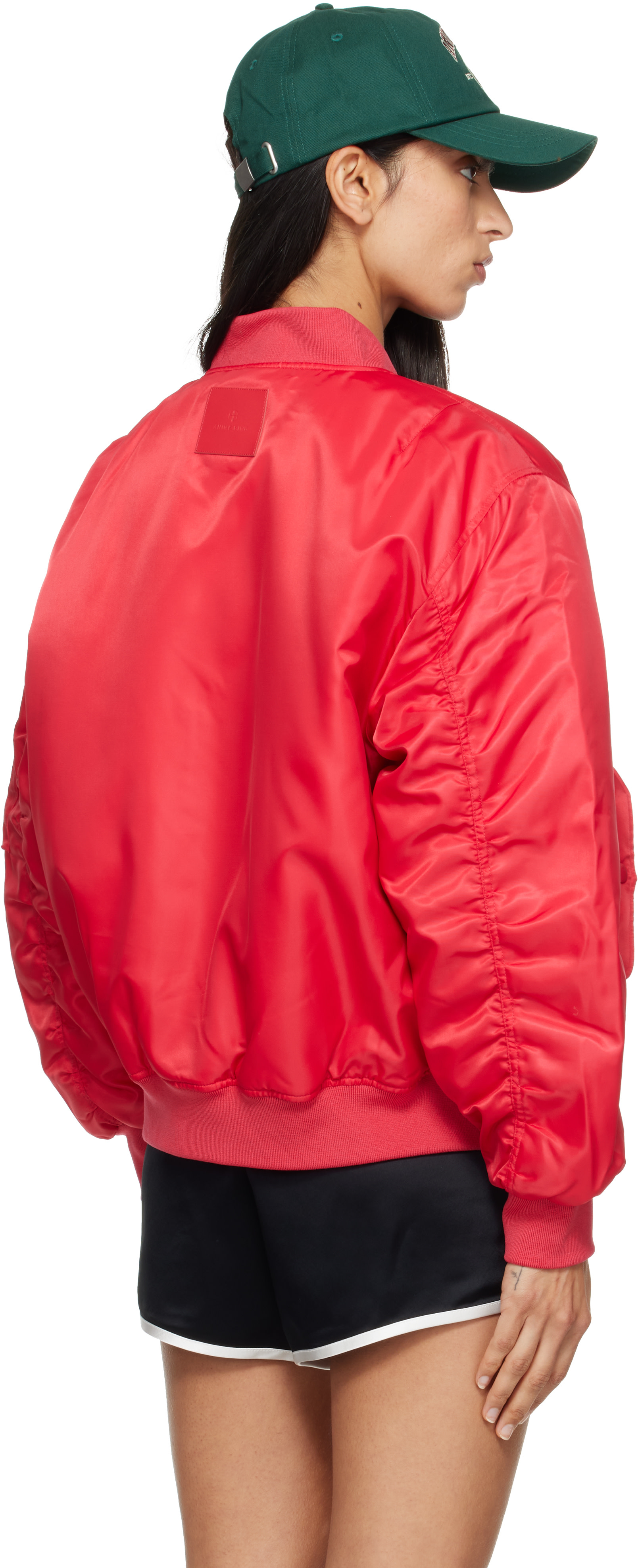 ANINE BING - Blouson aviateur Leon rose