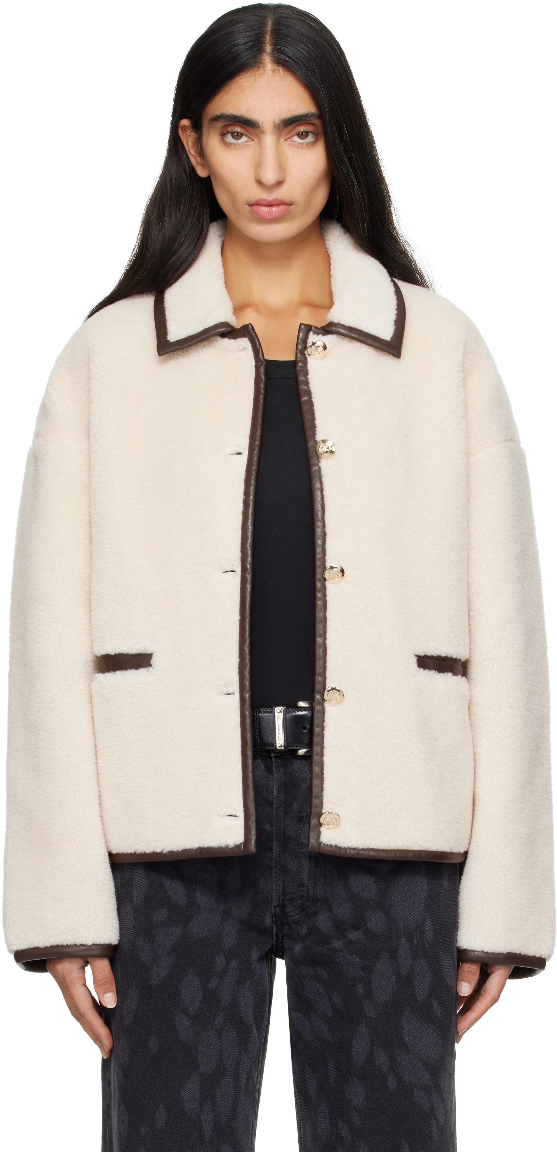 ANINE BING - Blouson Camden beige