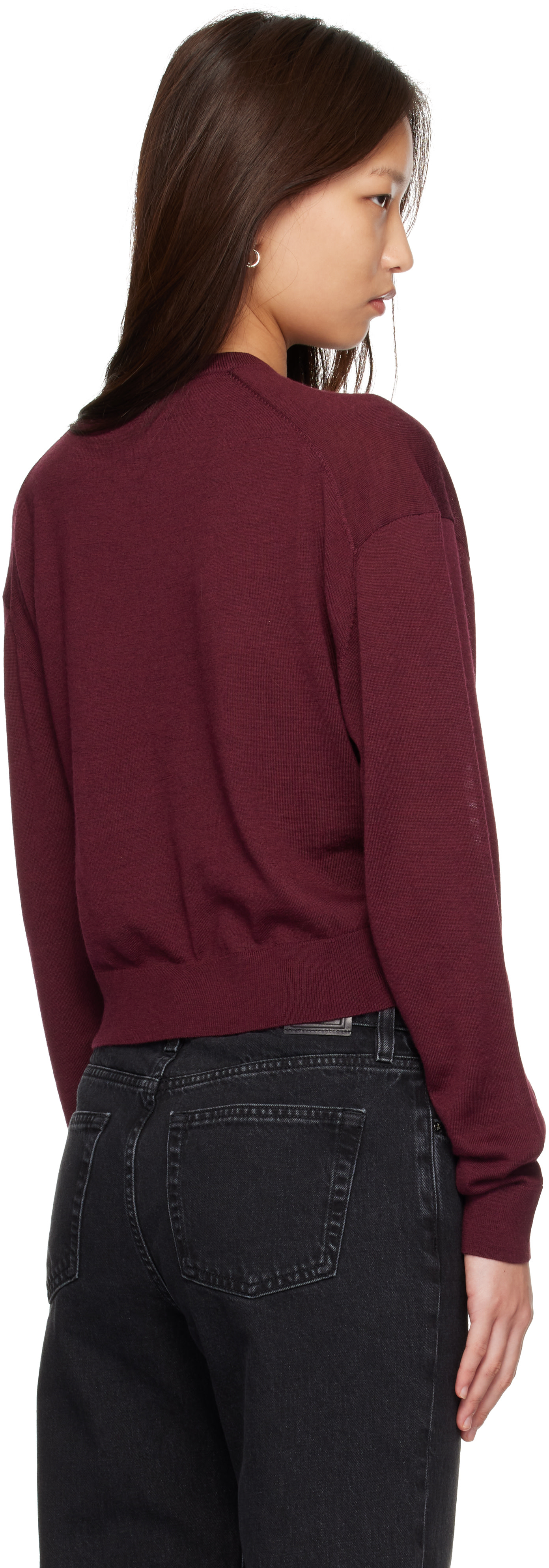 ANINE BING - Pull Mia bourgogne