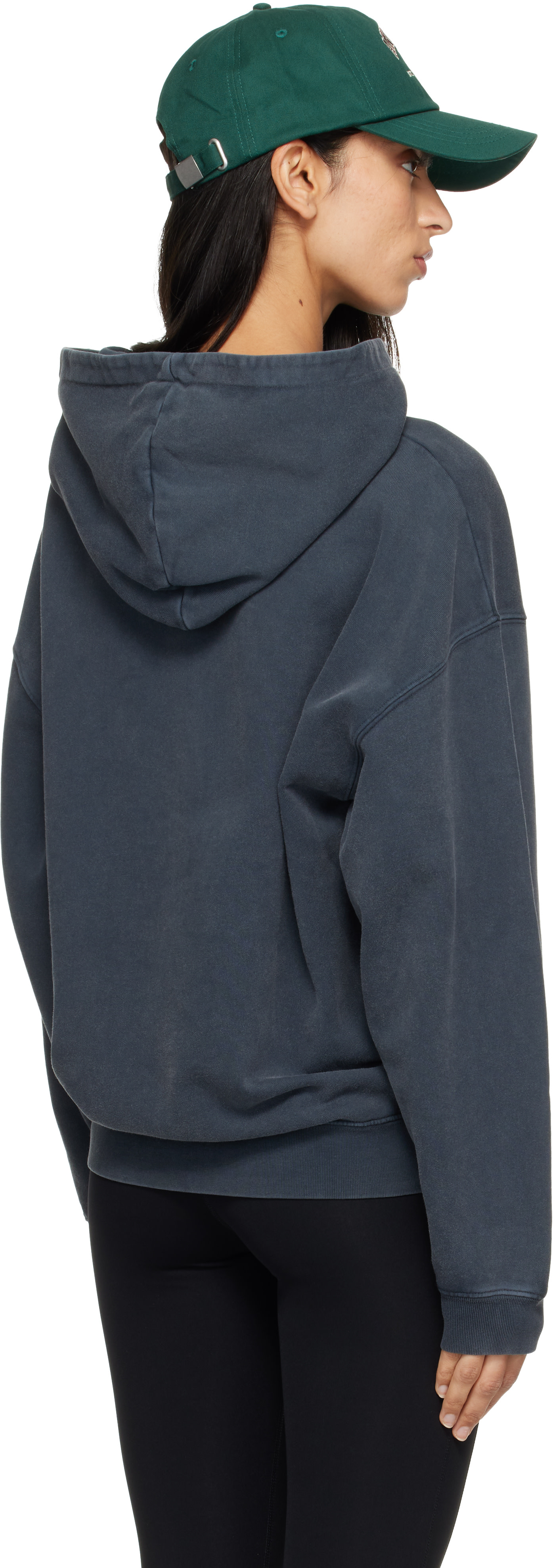 ANINE BING - Pull à capuche Harvey noir