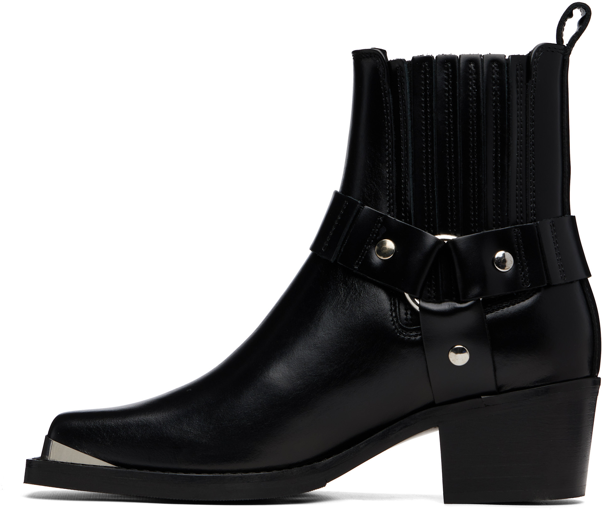 ANINE BING - Bottines motard noires