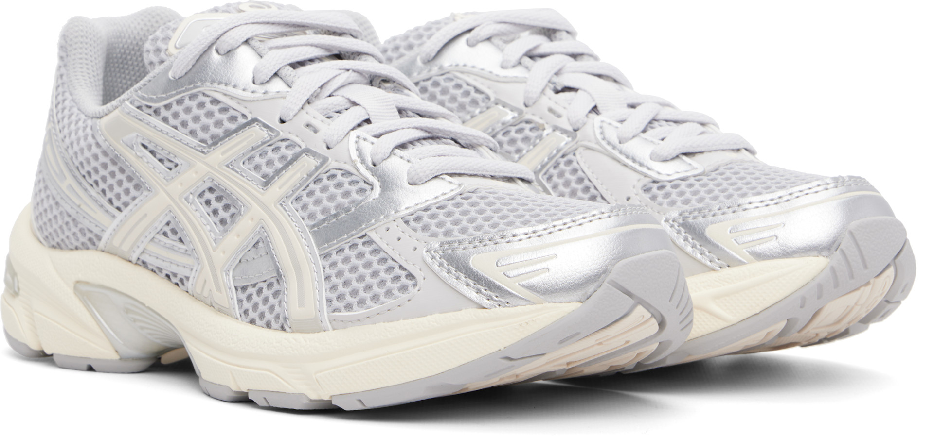 ASICS - Gray & Silver Gel-1130 Sneakers