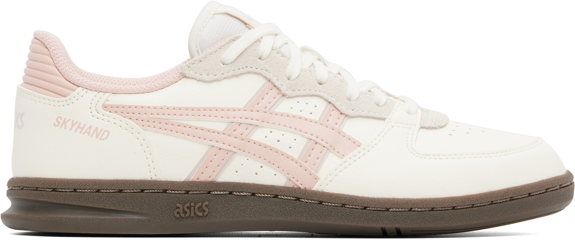 ASICS - Off-White & Pink Skyhand OG Sneakers