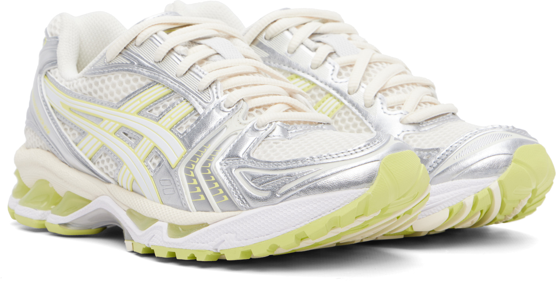 ASICS - Baskets GEL-KAYANO 14 blanc cassé