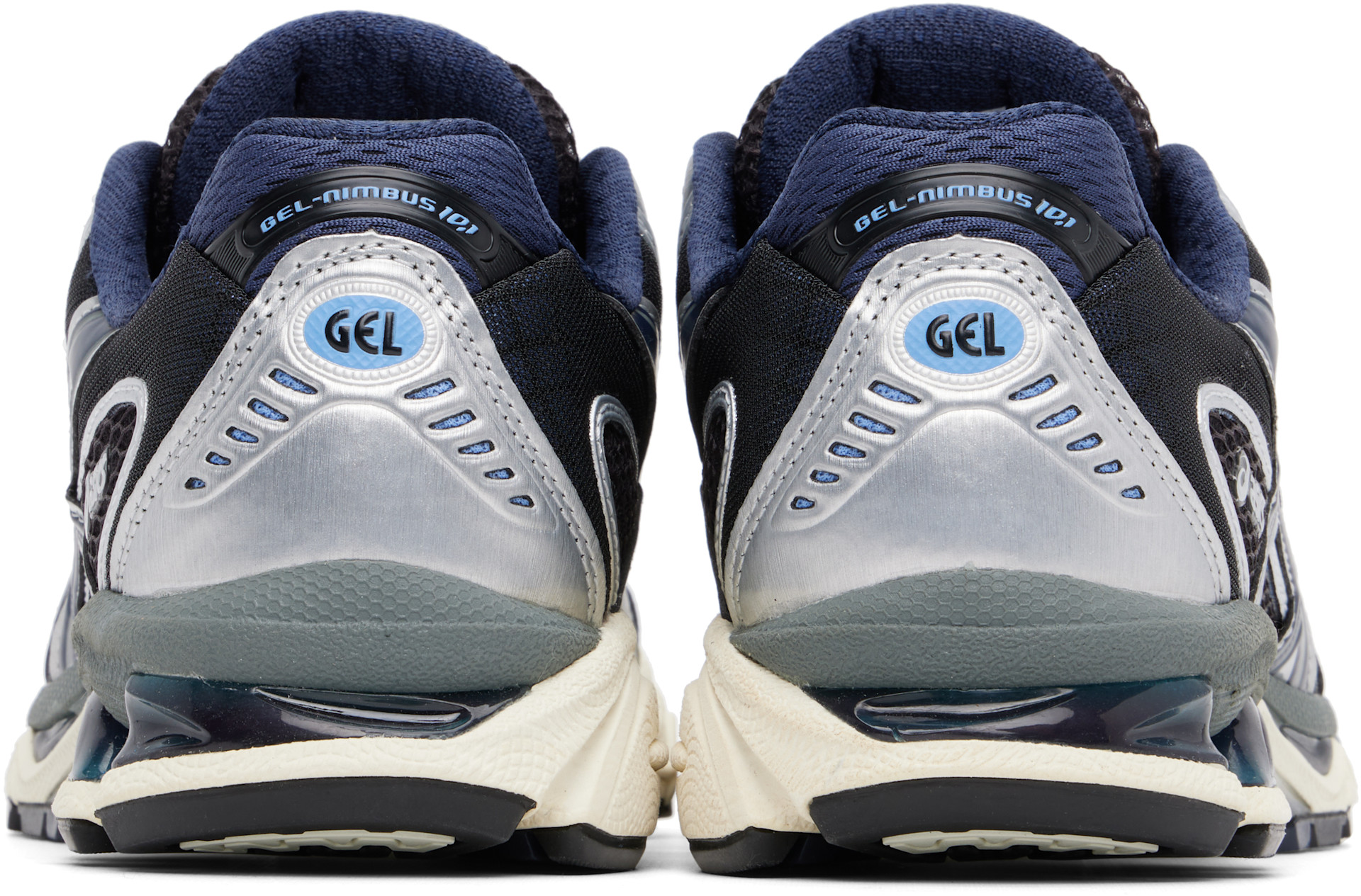 ASICS: Black & Navy Gel-Nimbus 10.1 Sneakers | SSENSE