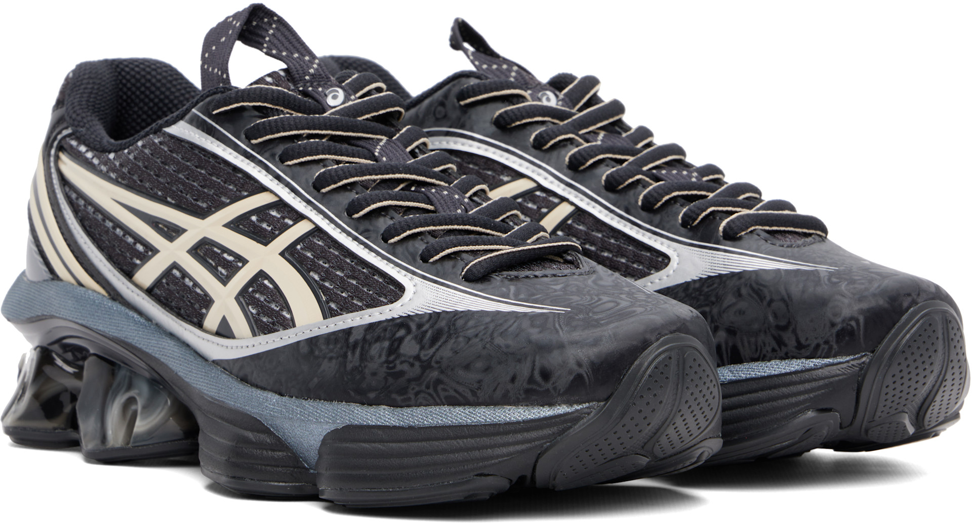 ASICS: Black Kiko Kostadinov Edition US6-S Gel-Kinetic Fluent