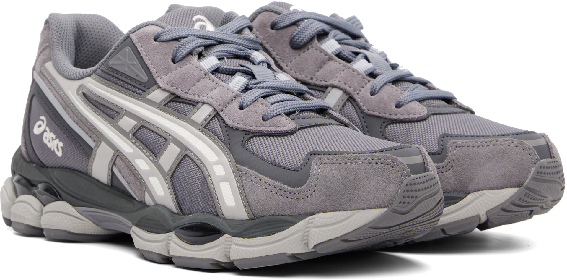 ASICS: Gray Gel-NYC 2055 Sneakers | SSENSE