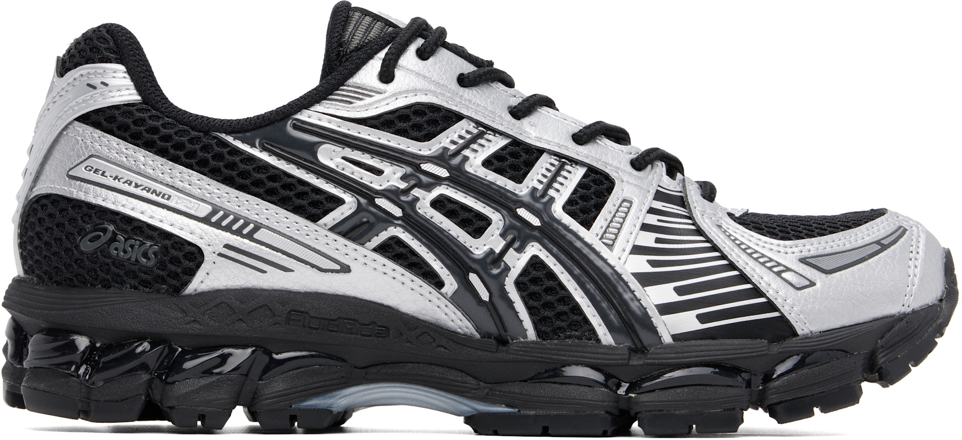 ASICS: ブラック＆シルバー Gel-Kayano 12.1 スニーカー | SSENSE 日本