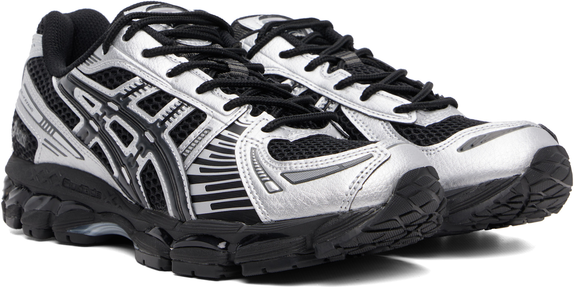ASICS: ブラック＆シルバー Gel-Kayano 12.1 スニーカー | SSENSE 日本