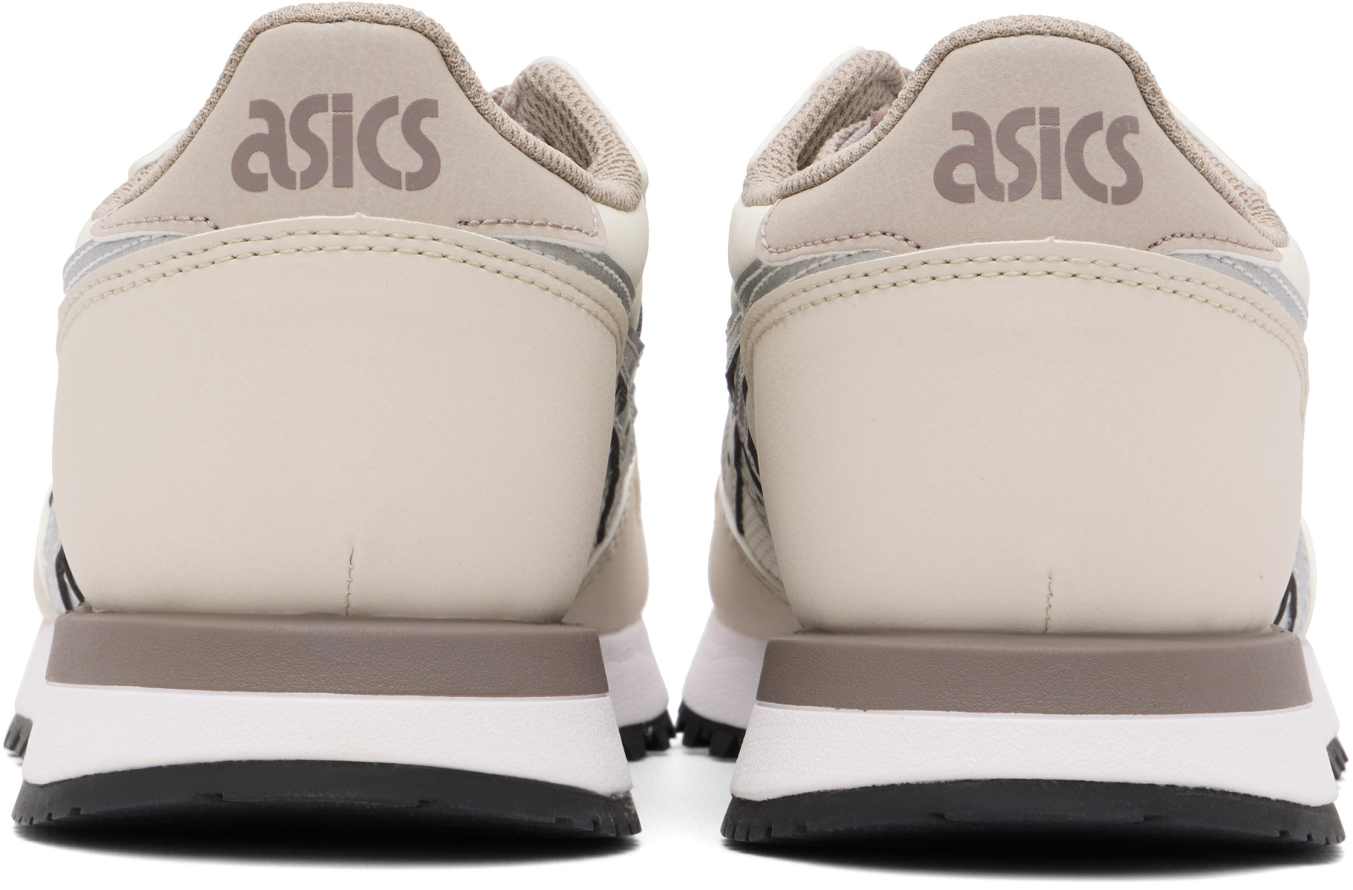 ASICS - Baskets Tiger Runner II blanc cassé et taupe