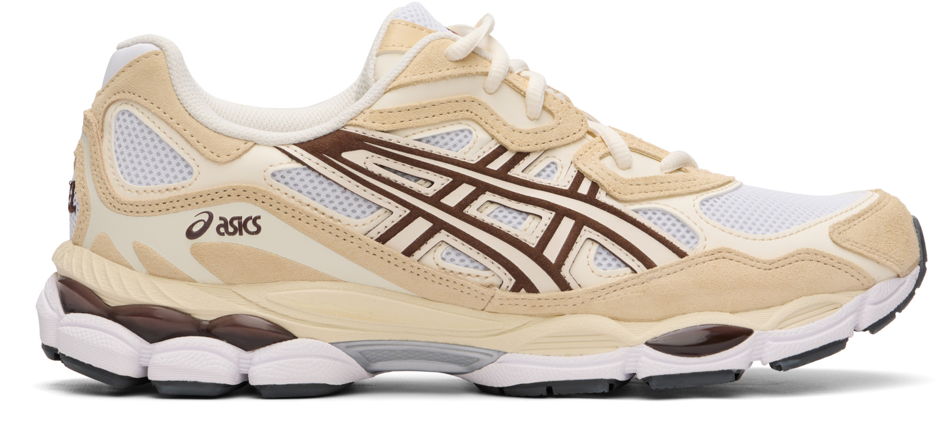 ASICS - Baskets Gel-NYC blanc et beige