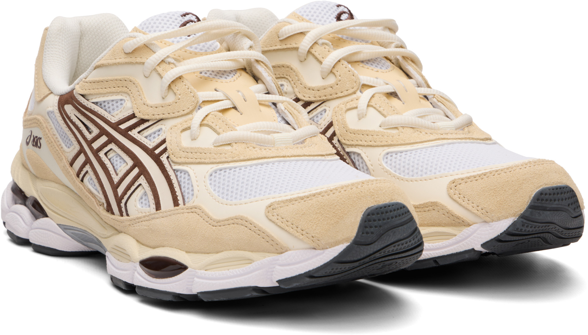 ASICS - Baskets Gel-NYC blanc et beige