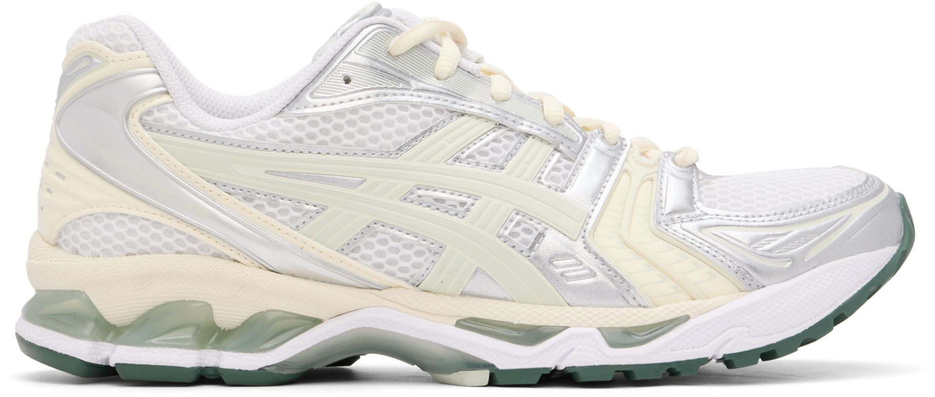 ASICS - Baskets Gel-Kayano 14 blanc et vert