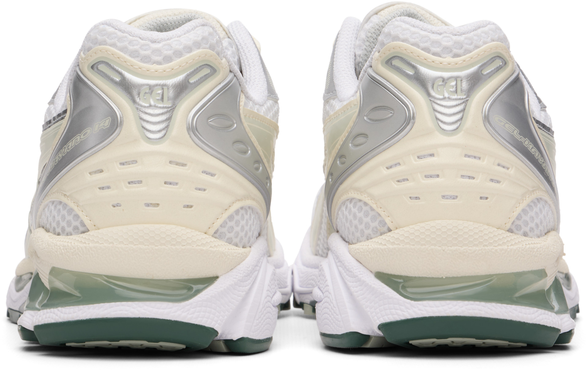 ASICS - Baskets Gel-Kayano 14 blanc et vert