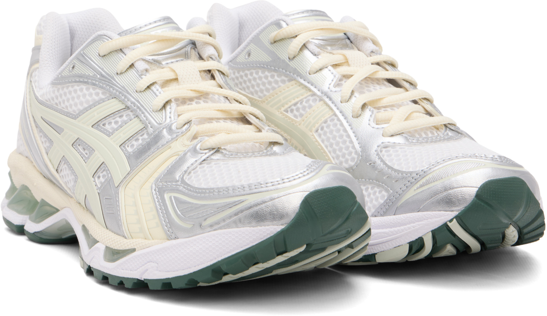 ASICS - Baskets Gel-Kayano 14 blanc et vert
