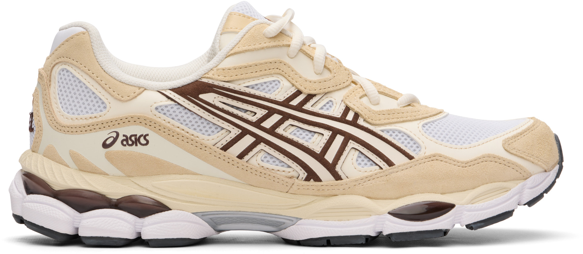 ASICS - Baskets Gel-NYC blanc et beige