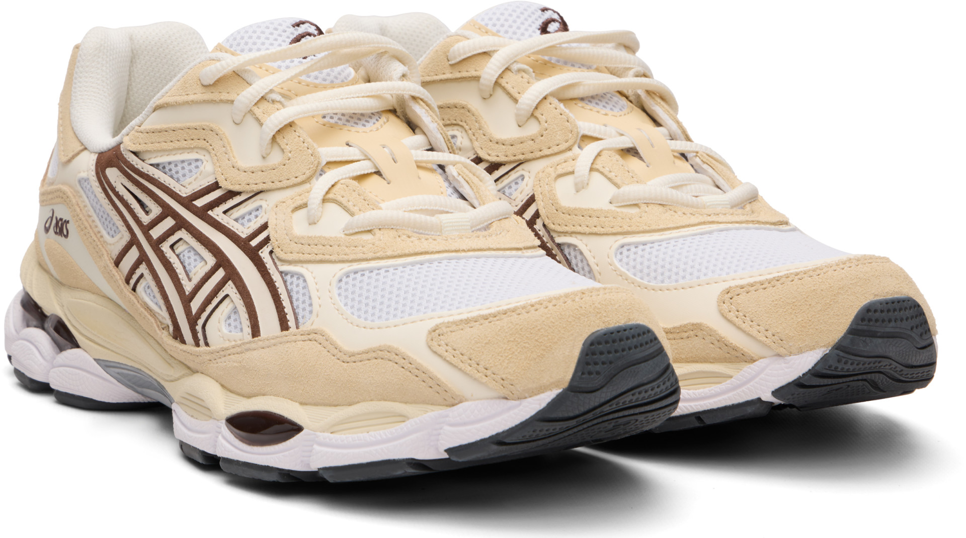 ASICS - Baskets Gel-NYC blanc et beige