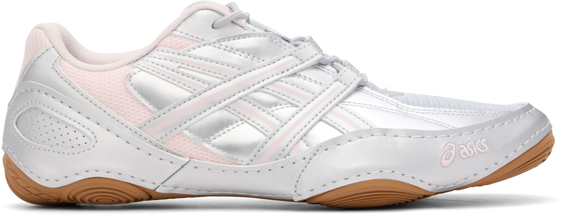 ASICS - Baskets Hypersync argenté et rose