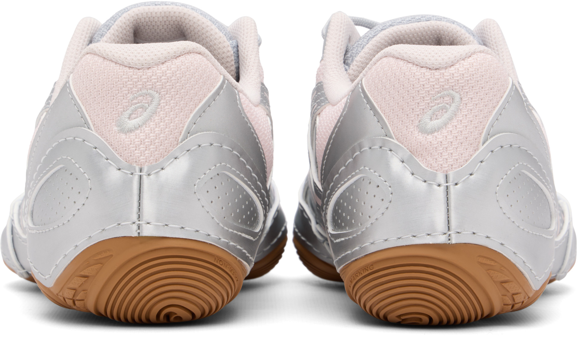ASICS - Baskets Hypersync argenté et rose