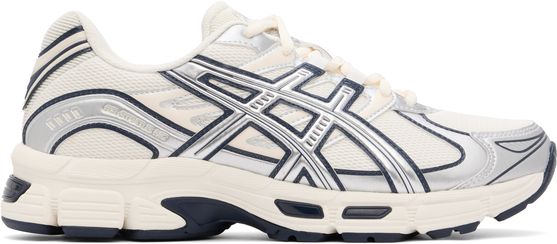 ASICS - オフホワイト Gel-Stratus MC スニーカー