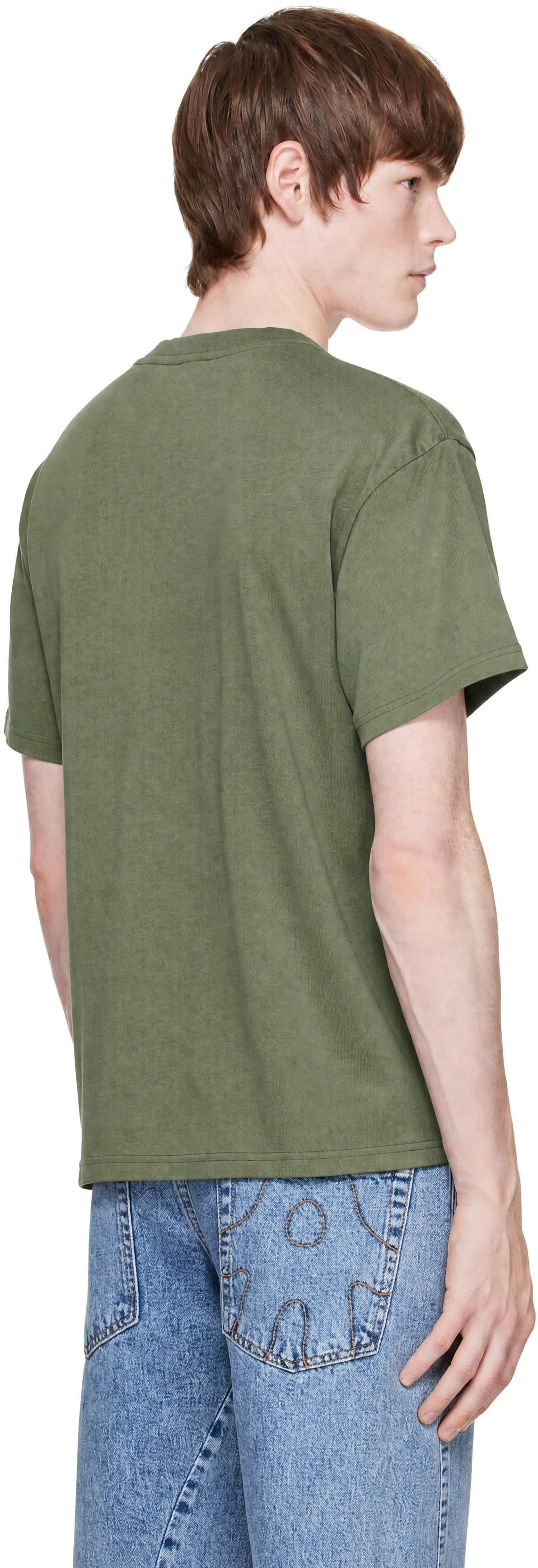 AVAVAV - T-shirt vert à logo