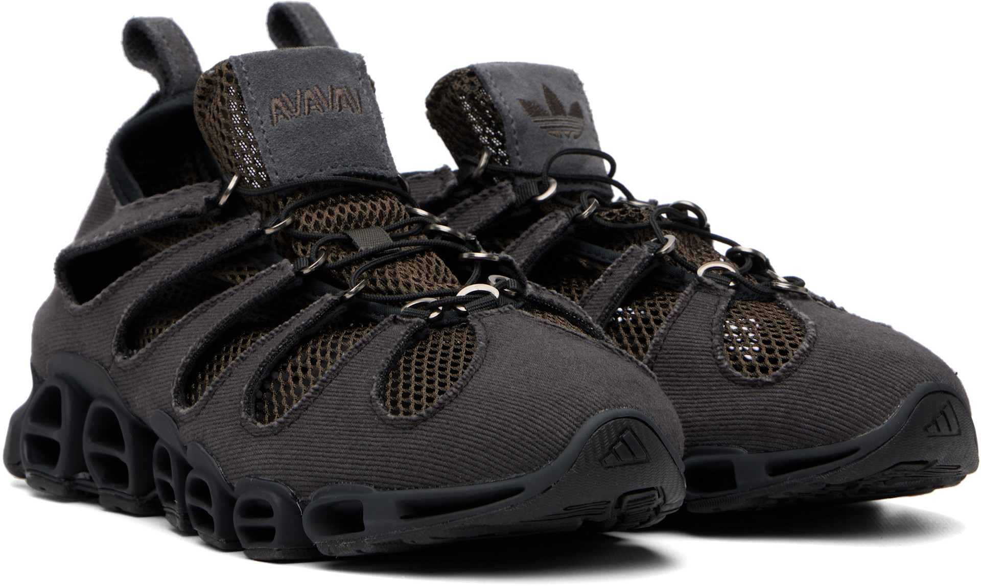 AVAVAV: Black adidas Originals Edition Megaride Sneakers | SSENSE