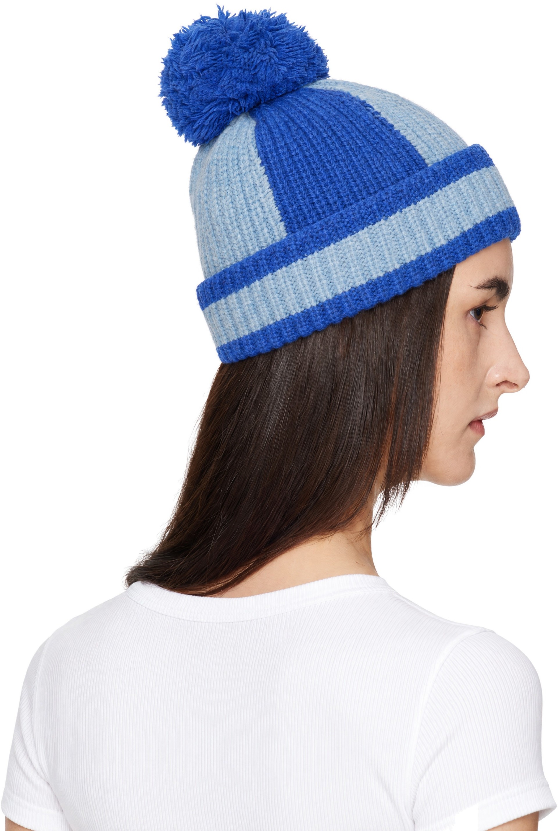 Charles Jeffrey LOVERBOY - Bonnet bleu à pompon