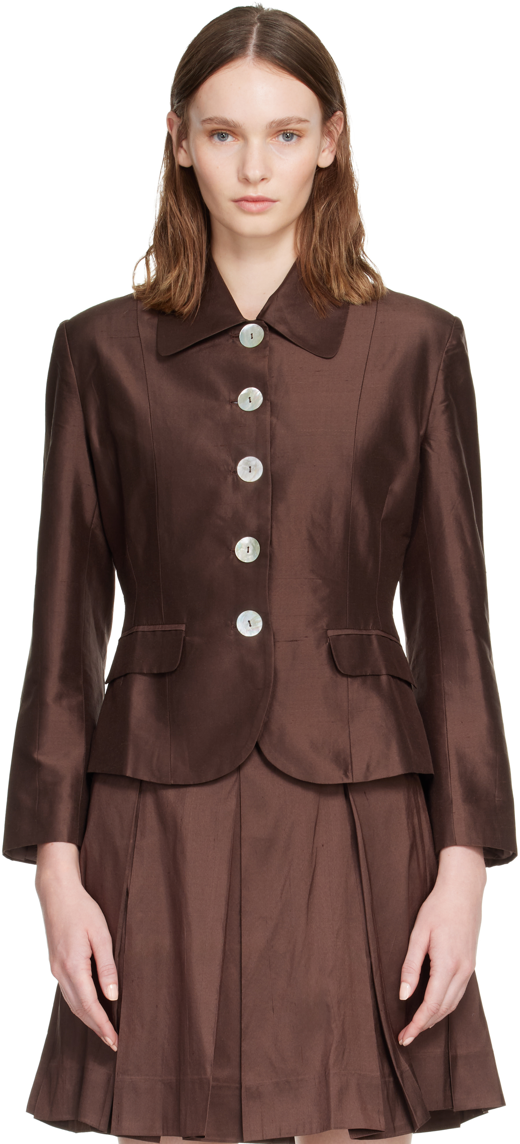 Hai - Brown Audrey Jacket