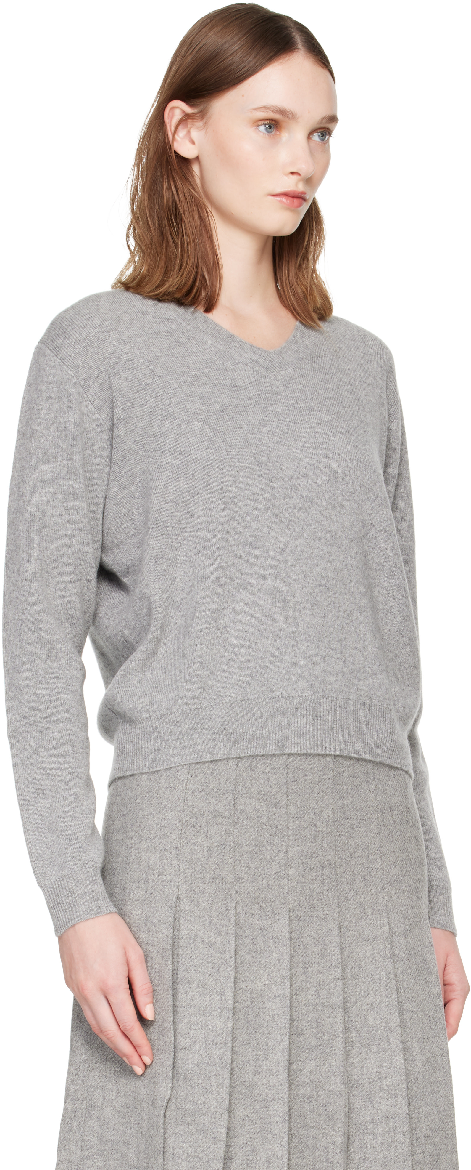 Hai - Pull Anderson gris