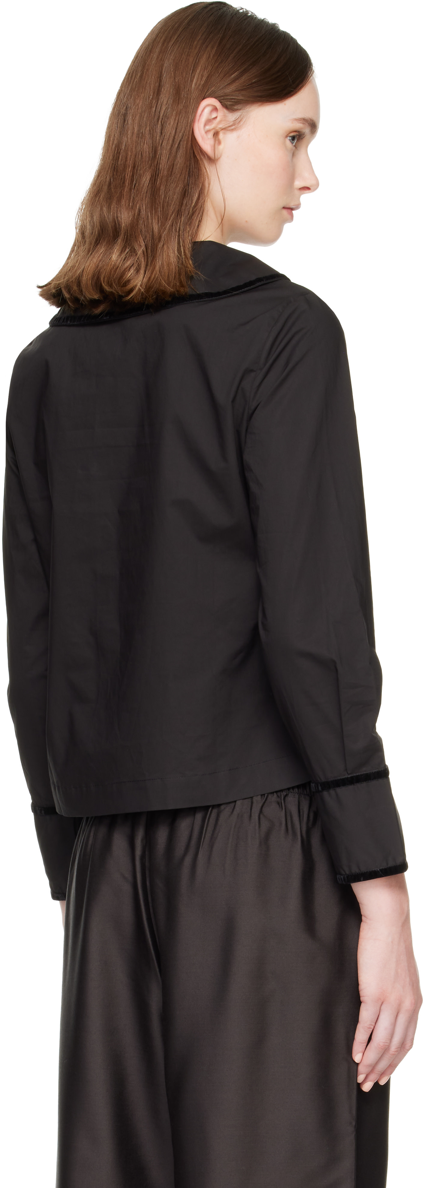 Hai - Black Olive Blouse