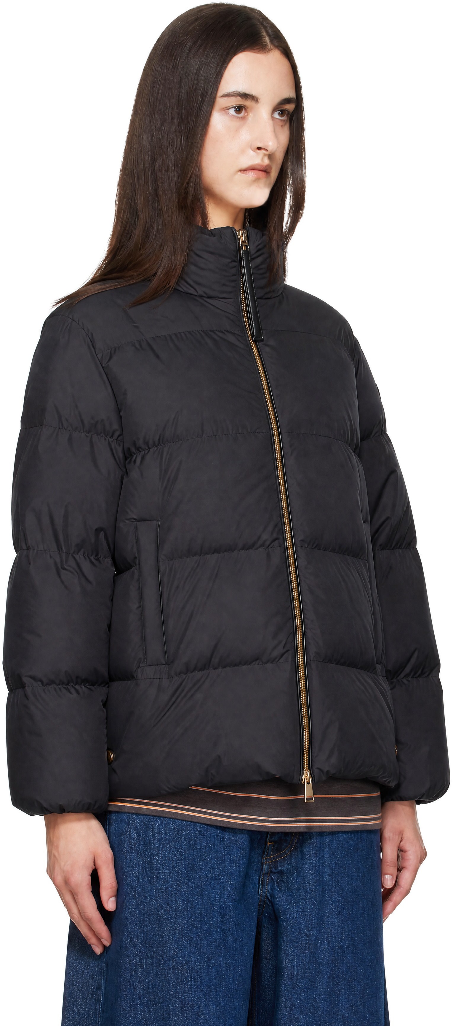 Moncler - Black Vivantesse Down Jacket