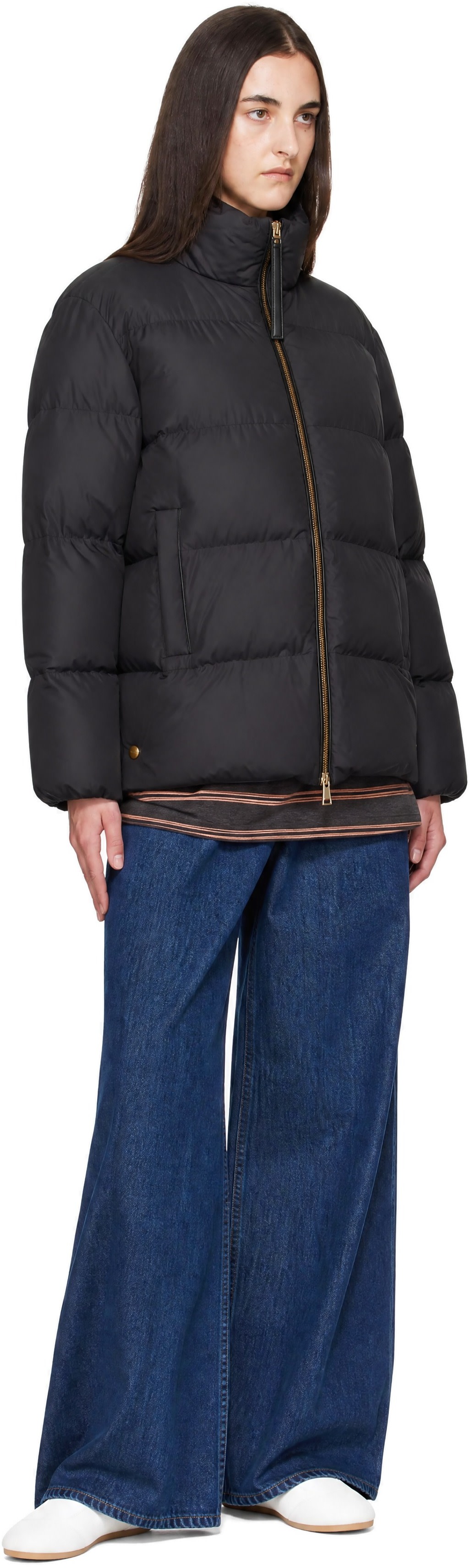 Moncler - Black Vivantesse Down Jacket