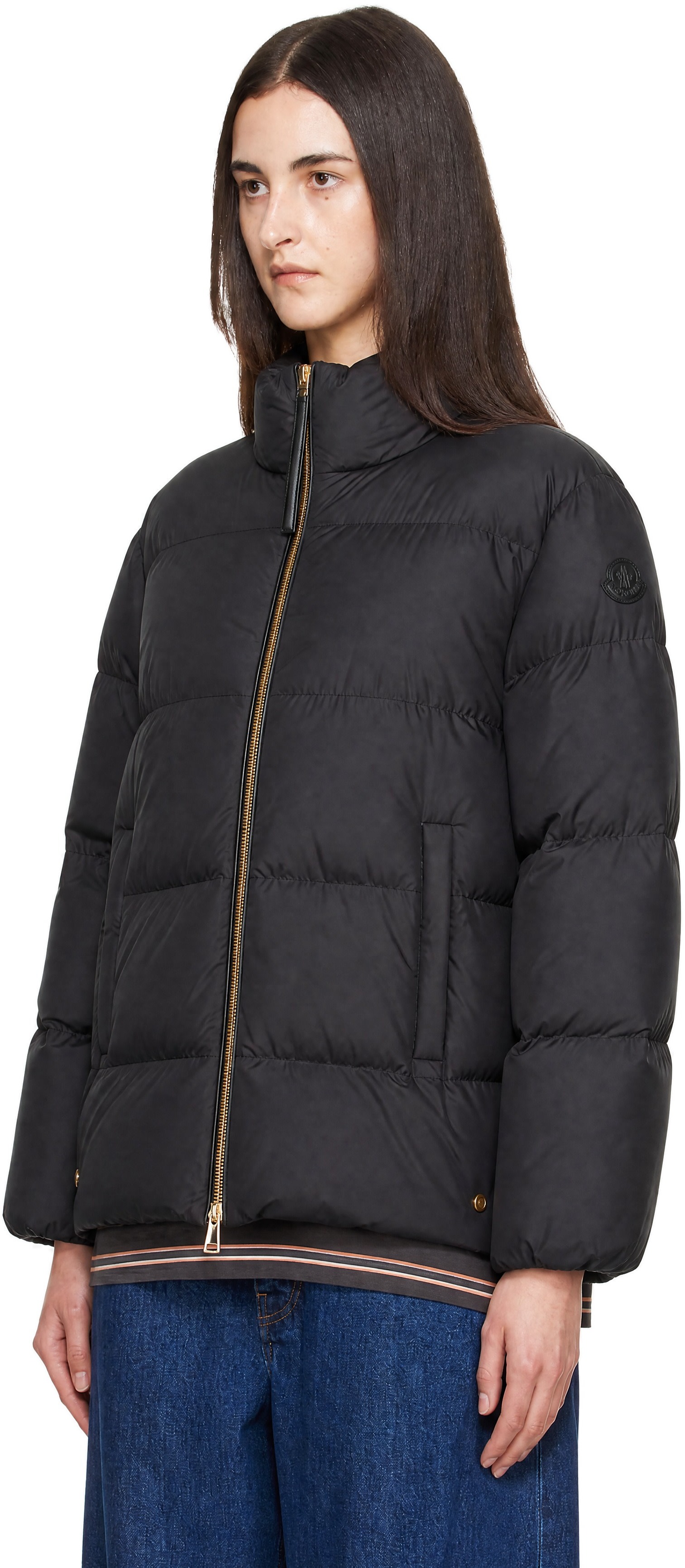 Moncler - Black Vivantesse Down Jacket