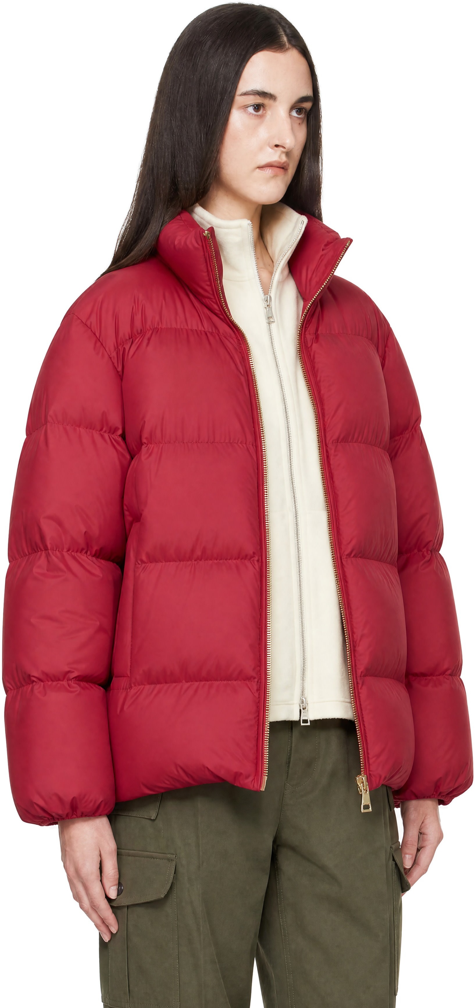Moncler - Red Vivantesse Down Jacket