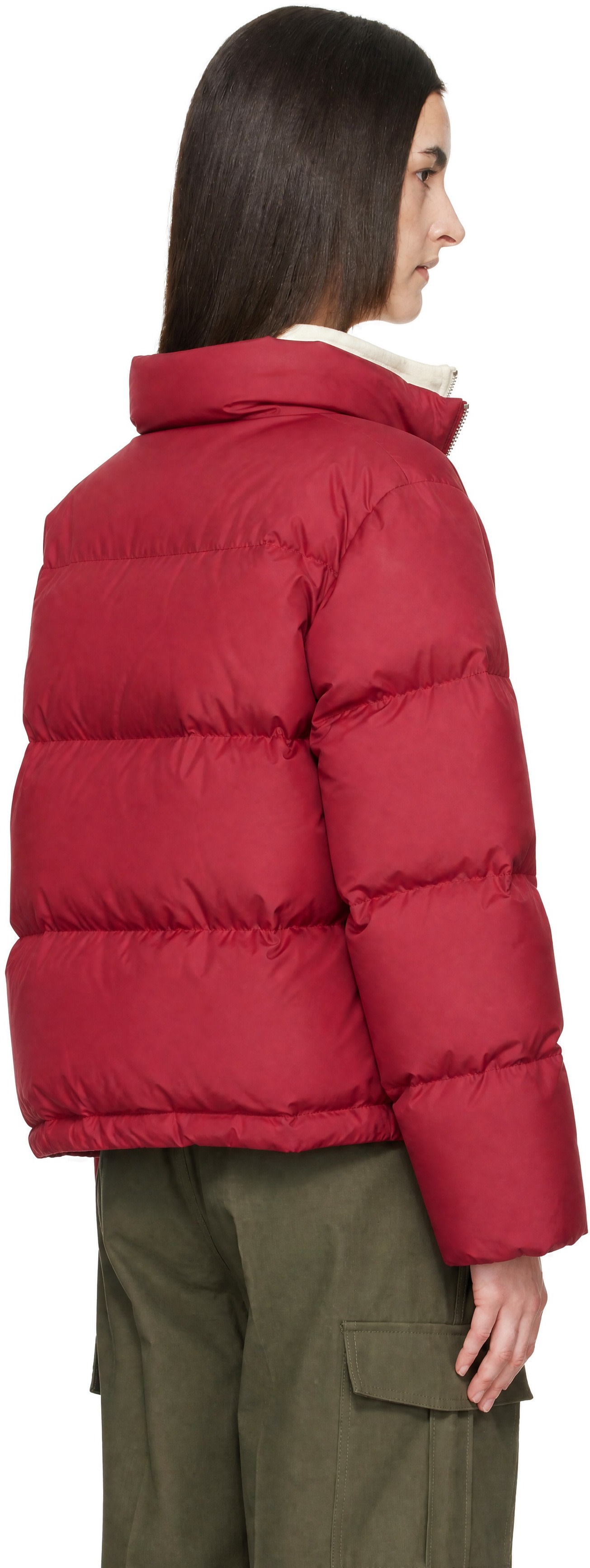 Moncler - Red Vivantesse Down Jacket