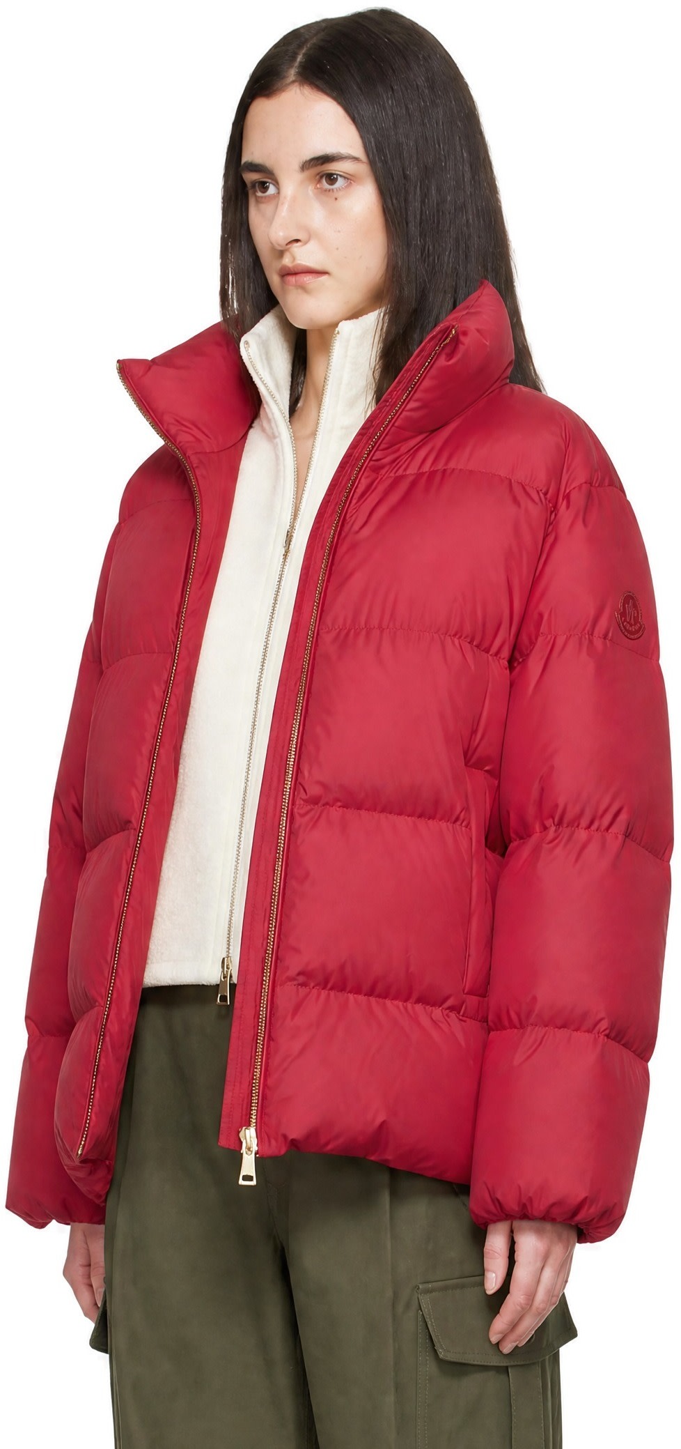 Moncler - Red Vivantesse Down Jacket