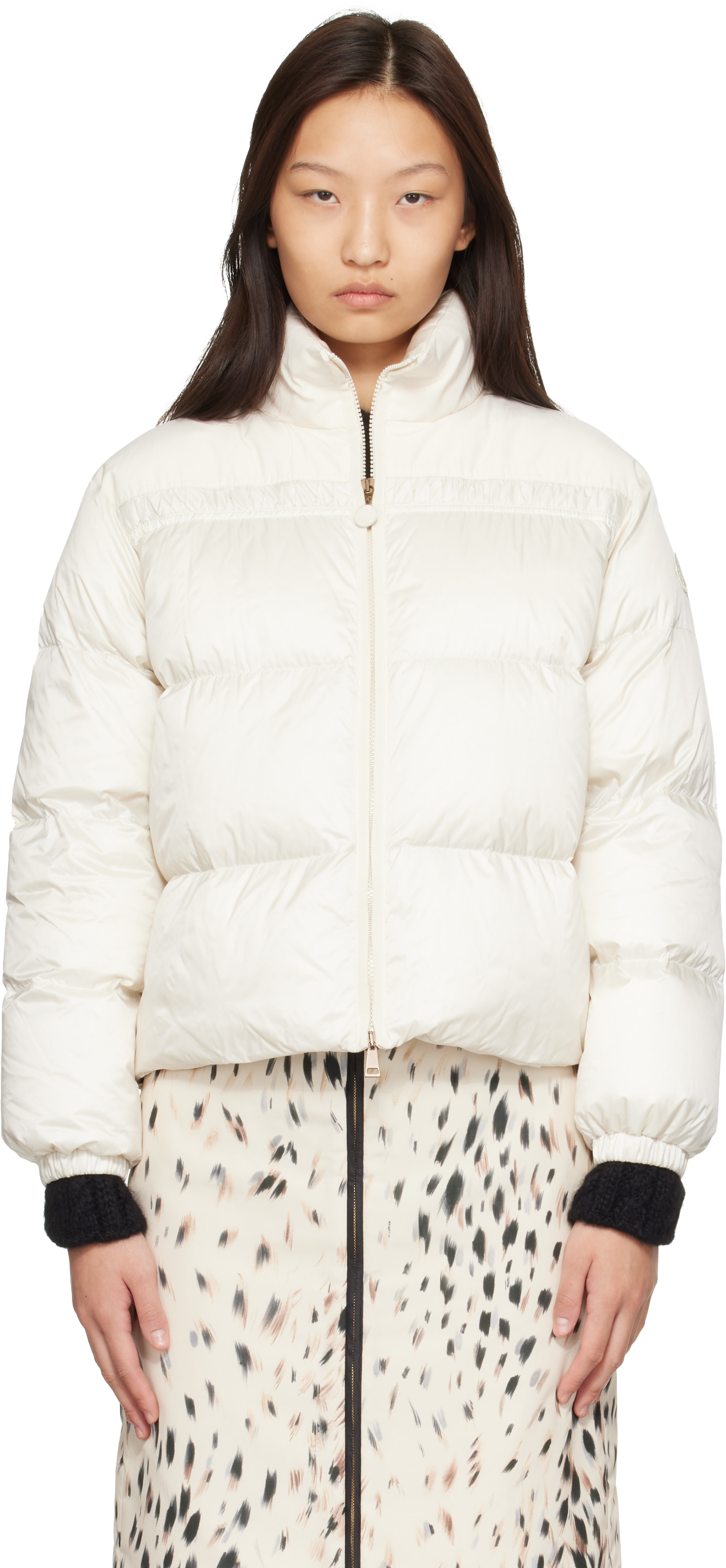 Moncler - White Meditation Down Jacket