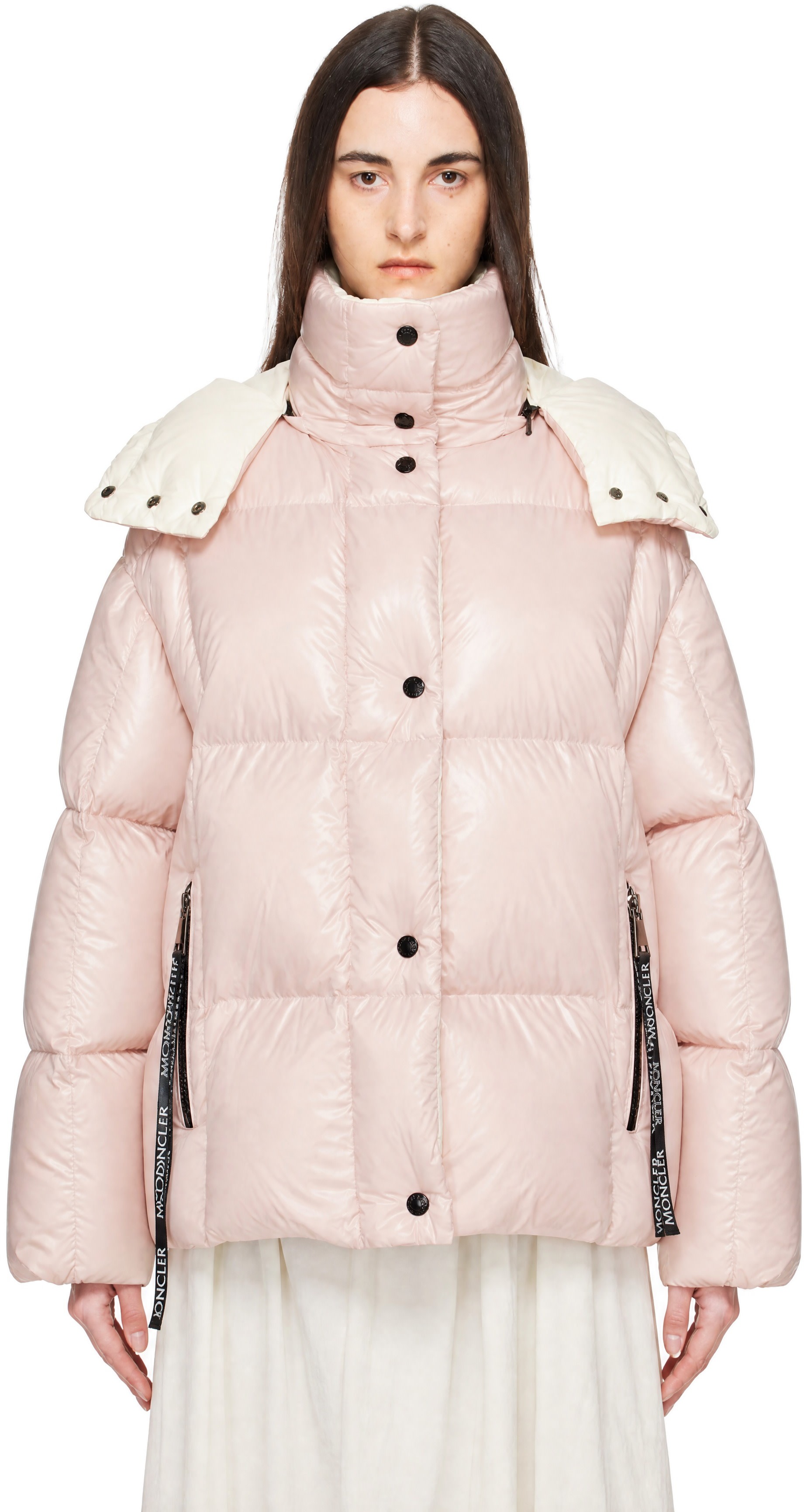 Moncler - 핑크 파라나 다운 재킷